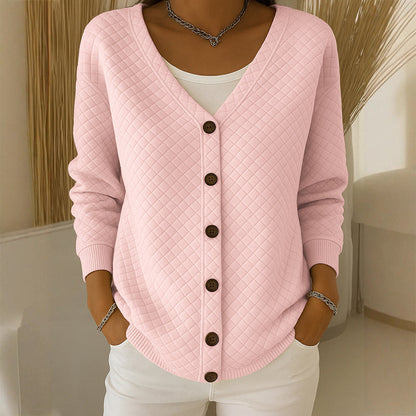 ⌛Limited-Time Offer-Women's Casual Quilted Button Down Jacket