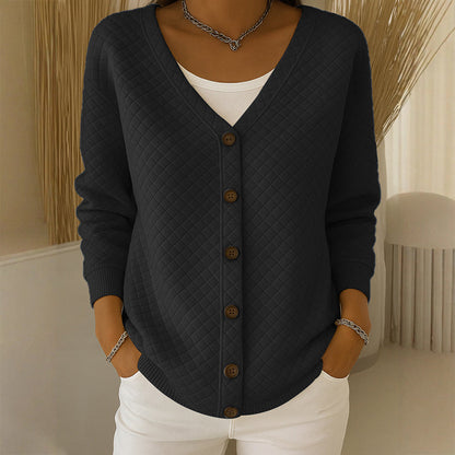 ⌛Limited-Time Offer-Women's Casual Quilted Button Down Jacket