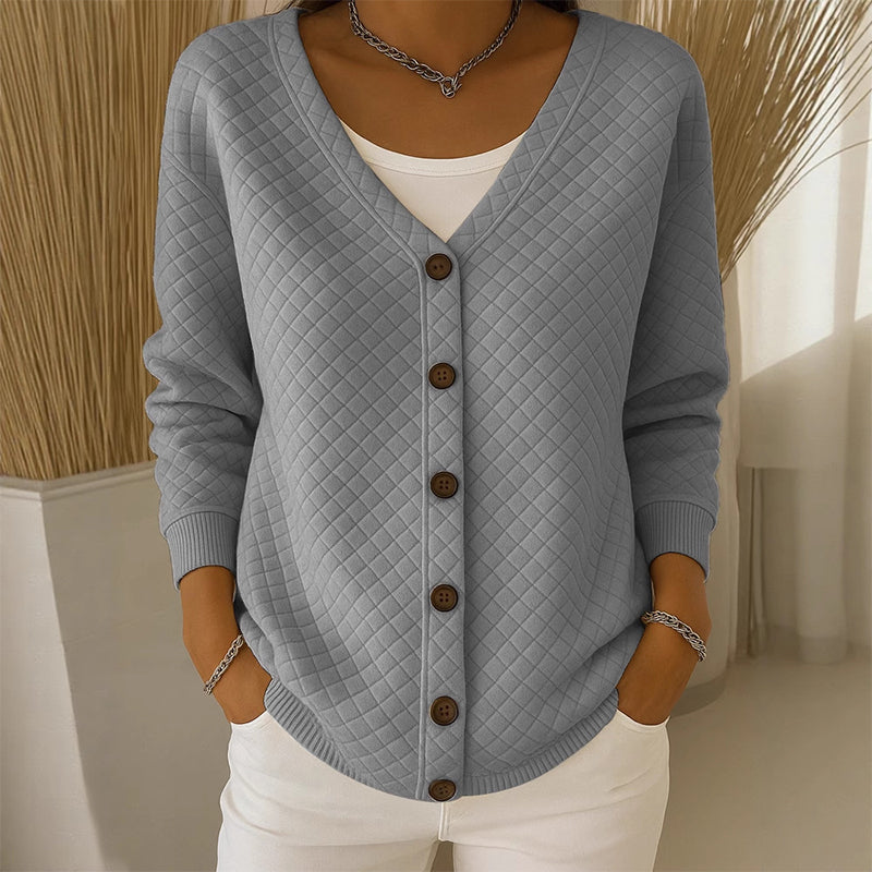 ⌛Limited-Time Offer-Women's Casual Quilted Button Down Jacket