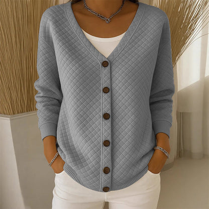 ⌛Limited-Time Offer-Women's Casual Quilted Button Down Jacket