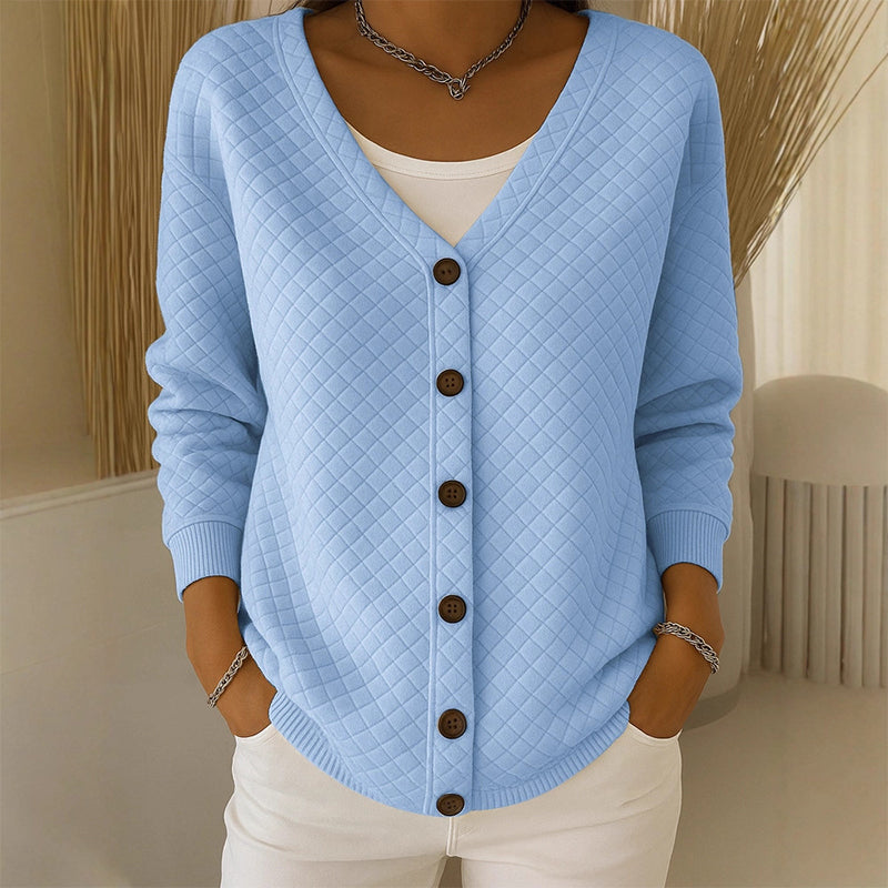 ⌛Limited-Time Offer-Women's Casual Quilted Button Down Jacket