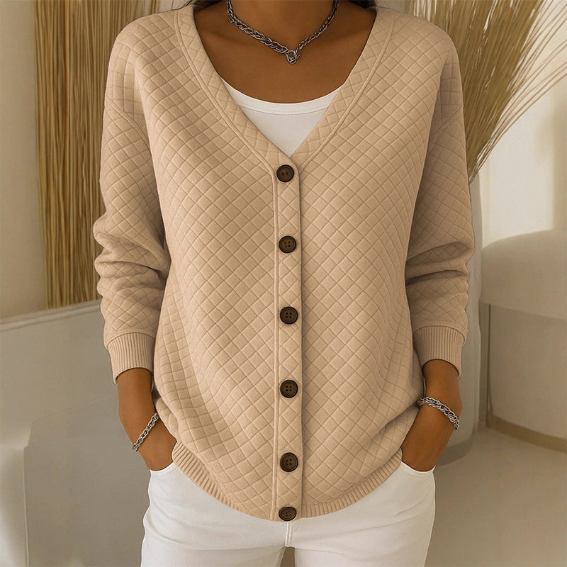 ⌛Limited-Time Offer-Women's Casual Quilted Button Down Jacket