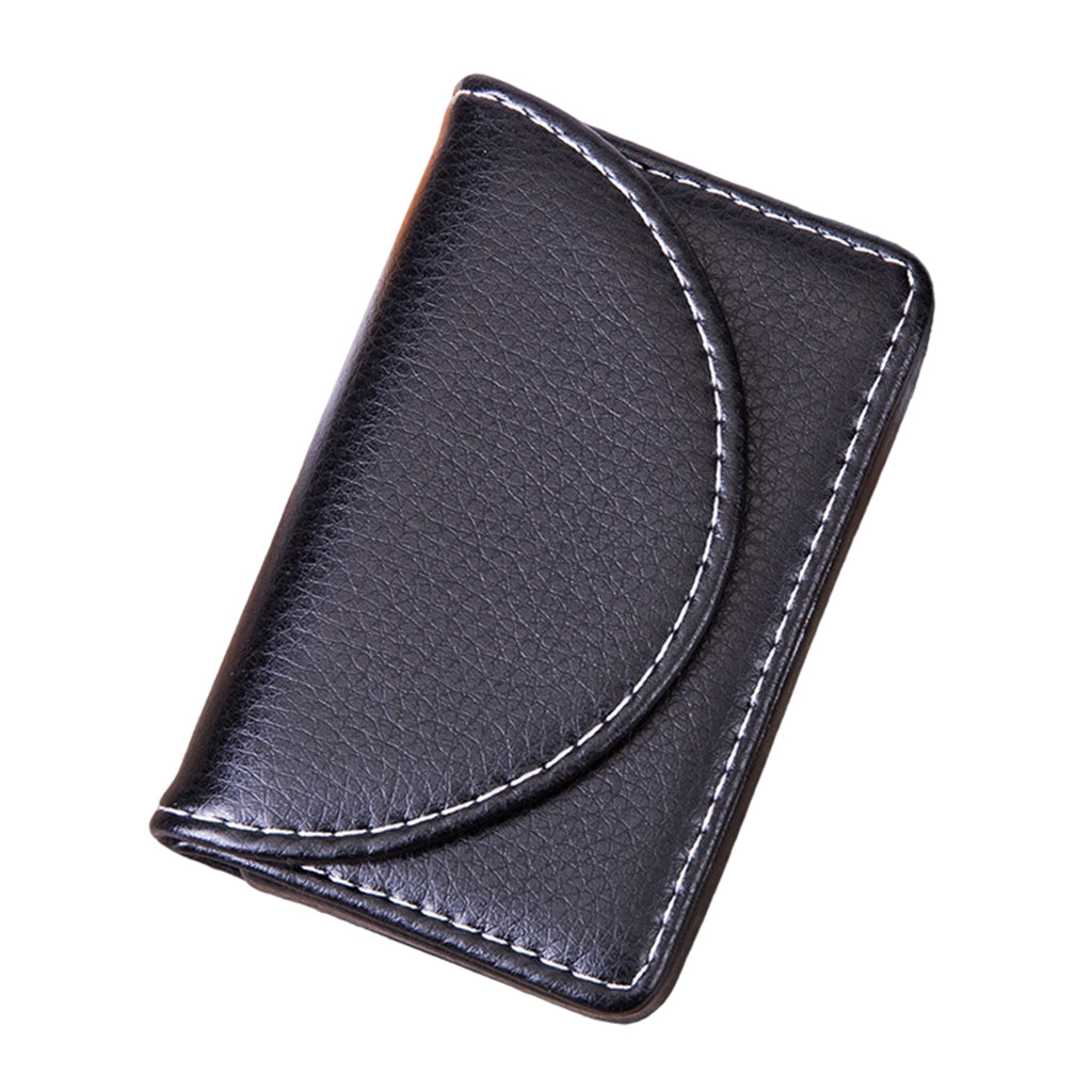 ⌛Limited-Time Offer-Slim PU Leather Business Card Holder