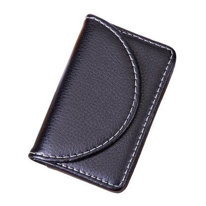 ⌛Limited-Time Offer-Slim PU Leather Business Card Holder