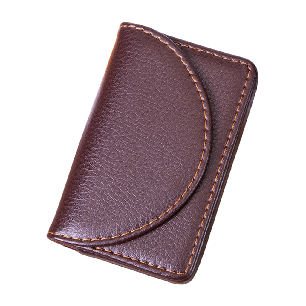 ⌛Limited-Time Offer-Slim PU Leather Business Card Holder