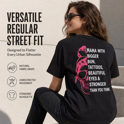 ⌛Limited-Time Offer-Women's Skull Graphic Print T-Shirt