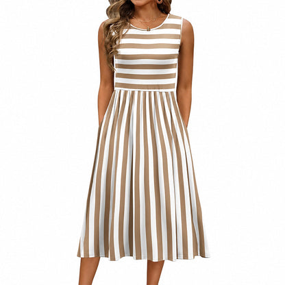 ✨New Arrivals & Special Offers-Women's Elegant Sleeveless Maxi Dress