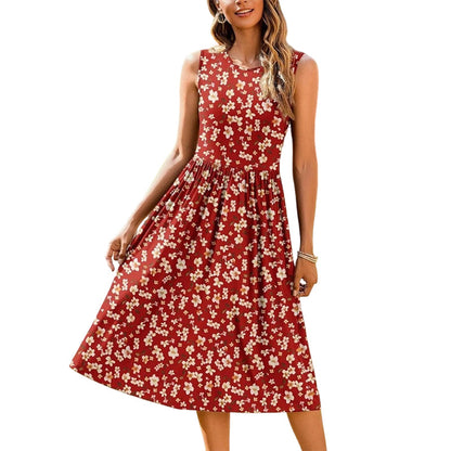 ✨New Arrivals & Special Offers-Women's Elegant Sleeveless Maxi Dress