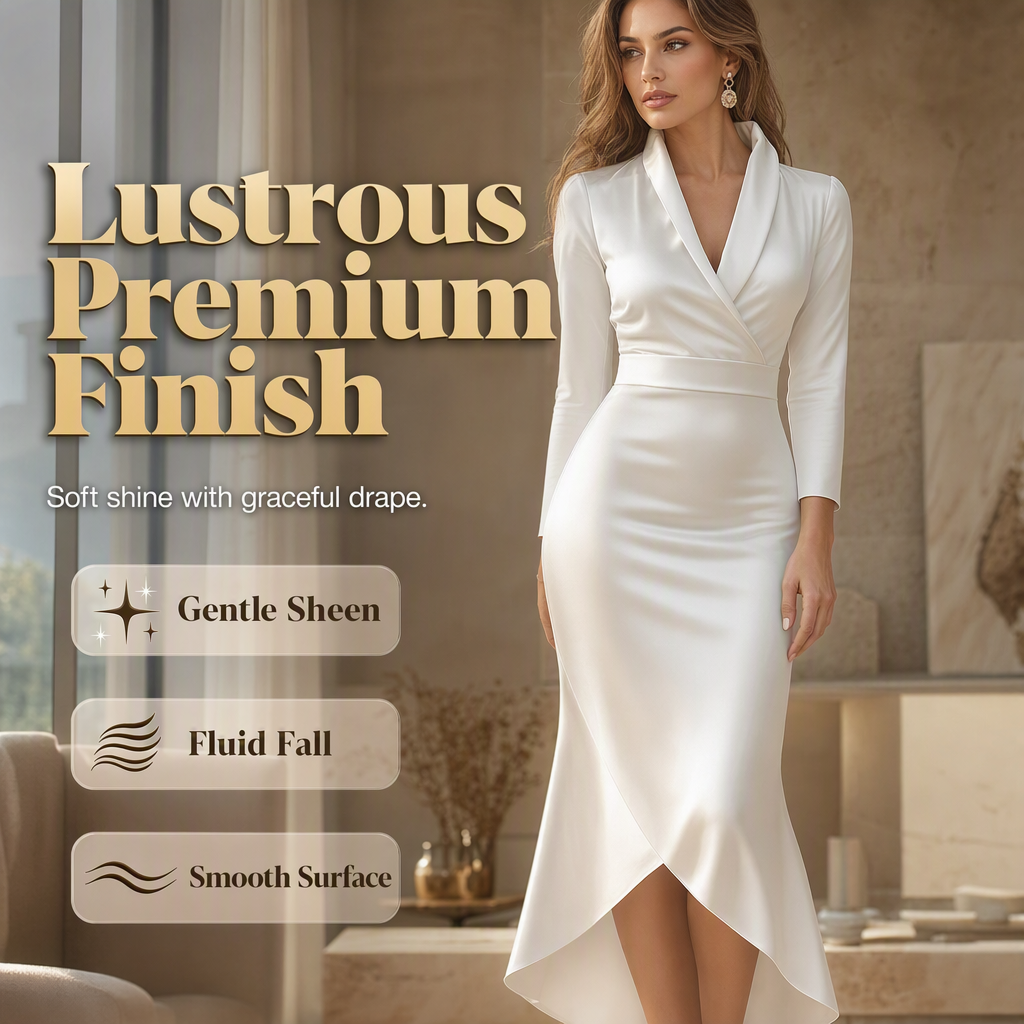 ✨New Arrivals & Special Offers-Women's Elegant Satin Midi Dress