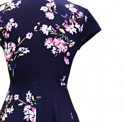 ⌛Limited-Time Offer-Women's Elegant Printed Dress with Pockets