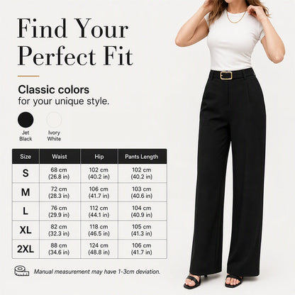 Women's Loose Wide Leg Suit Pants