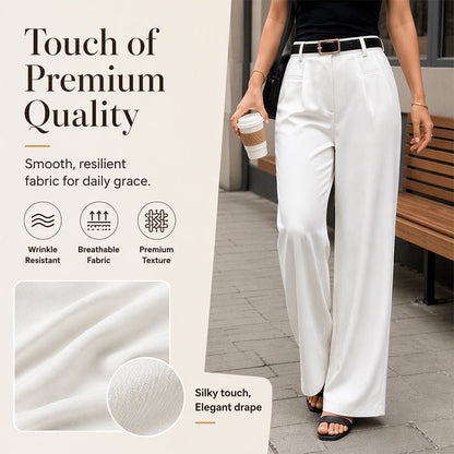 Women's Loose Wide Leg Suit Pants