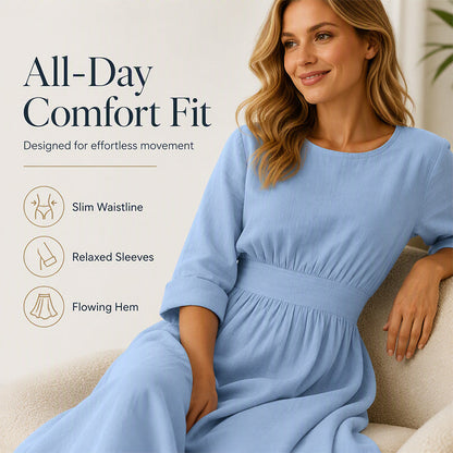 ⌛Limited-Time Offer-Women's Casual Cinched Waist Dress