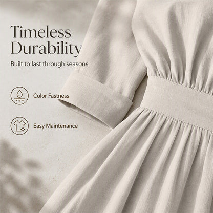 ⌛Limited-Time Offer-Women's Casual Cinched Waist Dress