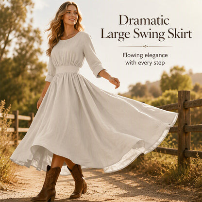 ⌛Limited-Time Offer-Women's Casual Cinched Waist Dress