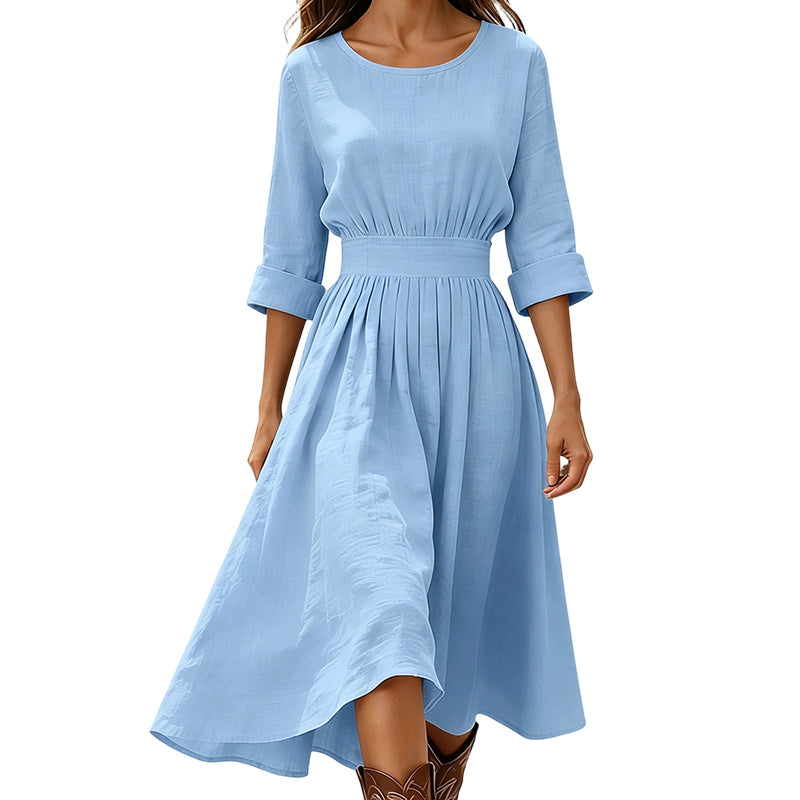 ⌛Limited-Time Offer-Women's Casual Cinched Waist Dress