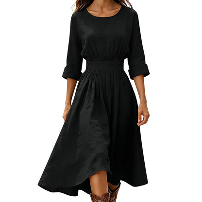 ⌛Limited-Time Offer-Women's Casual Cinched Waist Dress