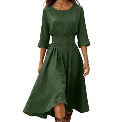 ⌛Limited-Time Offer-Women's Casual Cinched Waist Dress