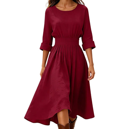 ⌛Limited-Time Offer-Women's Casual Cinched Waist Dress