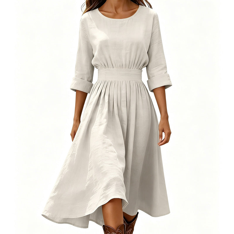 ⌛Limited-Time Offer-Women's Casual Cinched Waist Dress