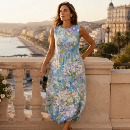 ✨New Arrivals & Special Offers-Women's Sleeveless Linen Dress