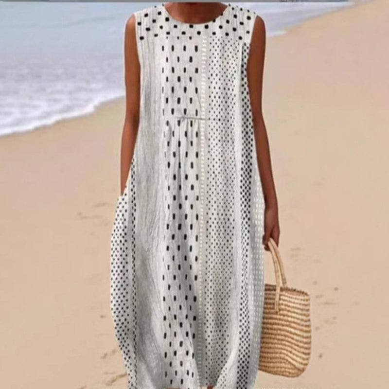 ✨New Arrivals & Special Offers-Women's Sleeveless Linen Dress