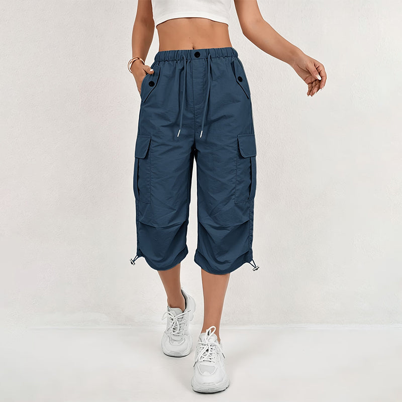 ✨New Arrivals & Special Offers-Women's Lightweight Quick Dry Cargo Capri Pants
