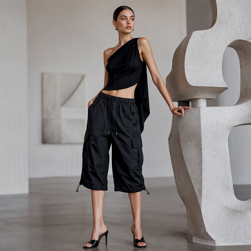 ✨New Arrivals & Special Offers-Women's Lightweight Quick Dry Cargo Capri Pants