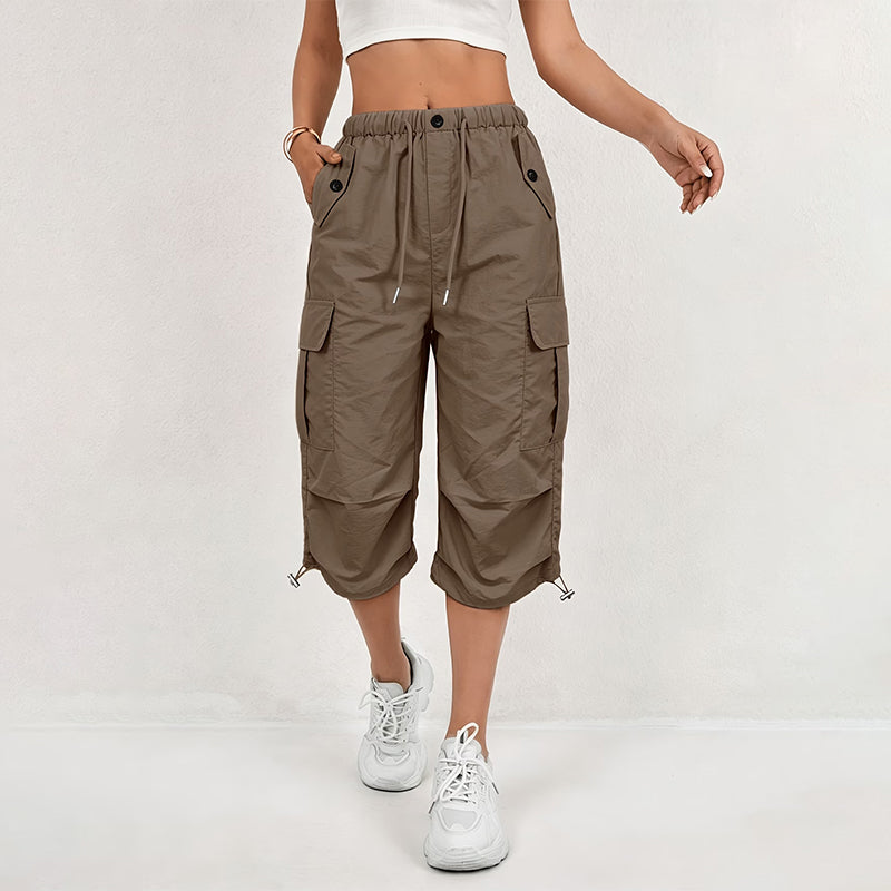 ✨New Arrivals & Special Offers-Women's Lightweight Quick Dry Cargo Capri Pants