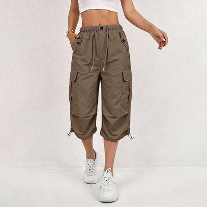 ✨New Arrivals & Special Offers-Women's Lightweight Quick Dry Cargo Capri Pants