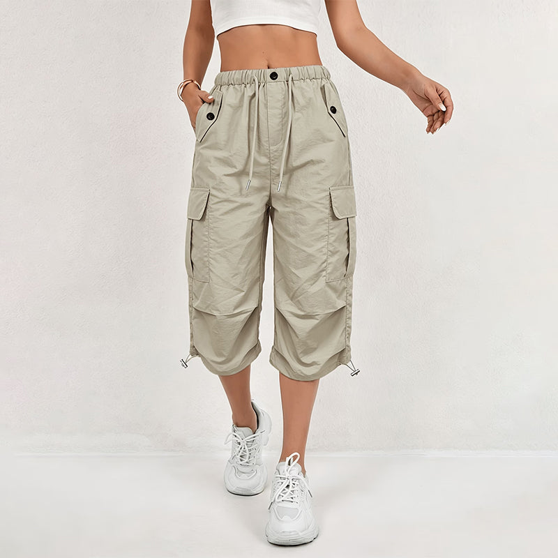✨New Arrivals & Special Offers-Women's Lightweight Quick Dry Cargo Capri Pants