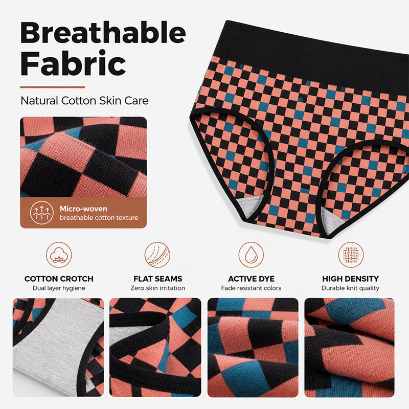 ⌛Limited-Time Offer-Women's Soft High Waisted Stretch Panties