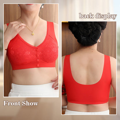✨Limited-Time Offer-Women's Comfortable Front-Closure Wire-Free Seamless Bra
