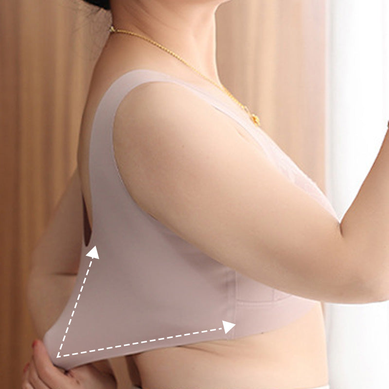 ✨Limited-Time Offer-Women's Comfortable Front-Closure Wire-Free Seamless Bra