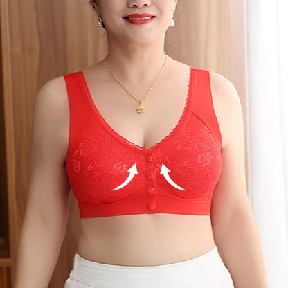 ✨Limited-Time Offer-Women's Comfortable Front-Closure Wire-Free Seamless Bra