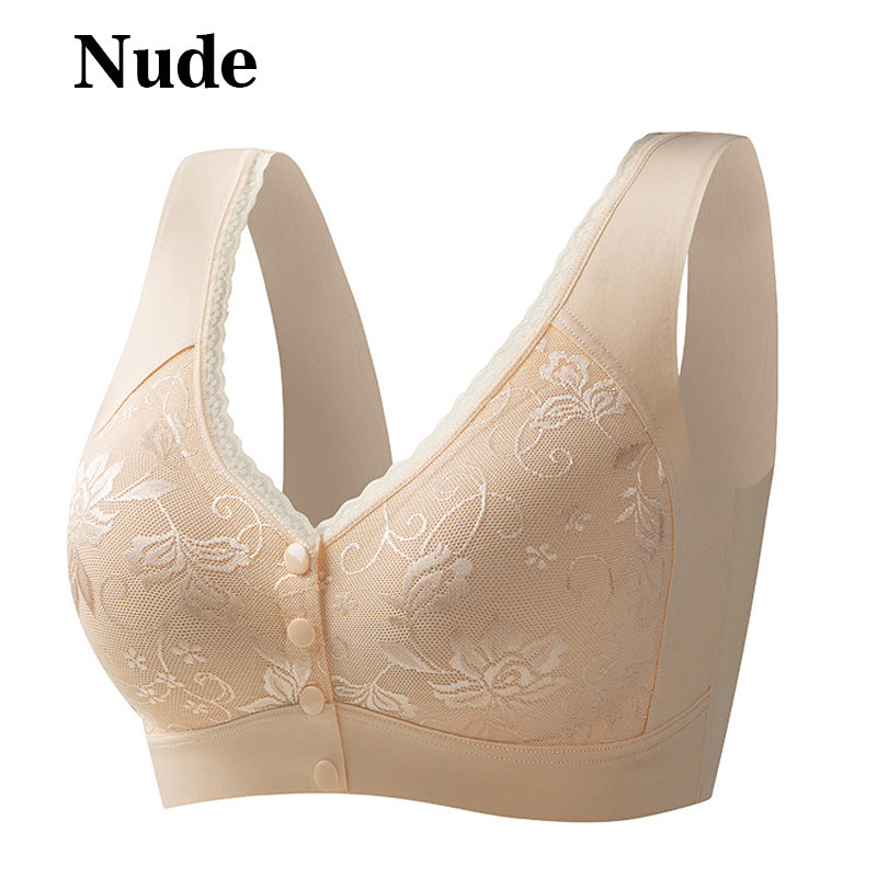 ✨Limited-Time Offer-Women's Comfortable Front-Closure Wire-Free Seamless Bra