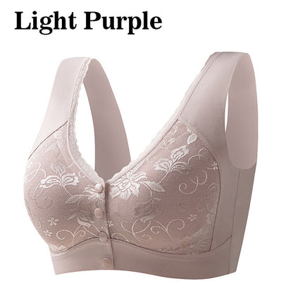 ✨Limited-Time Offer-Women's Comfortable Front-Closure Wire-Free Seamless Bra