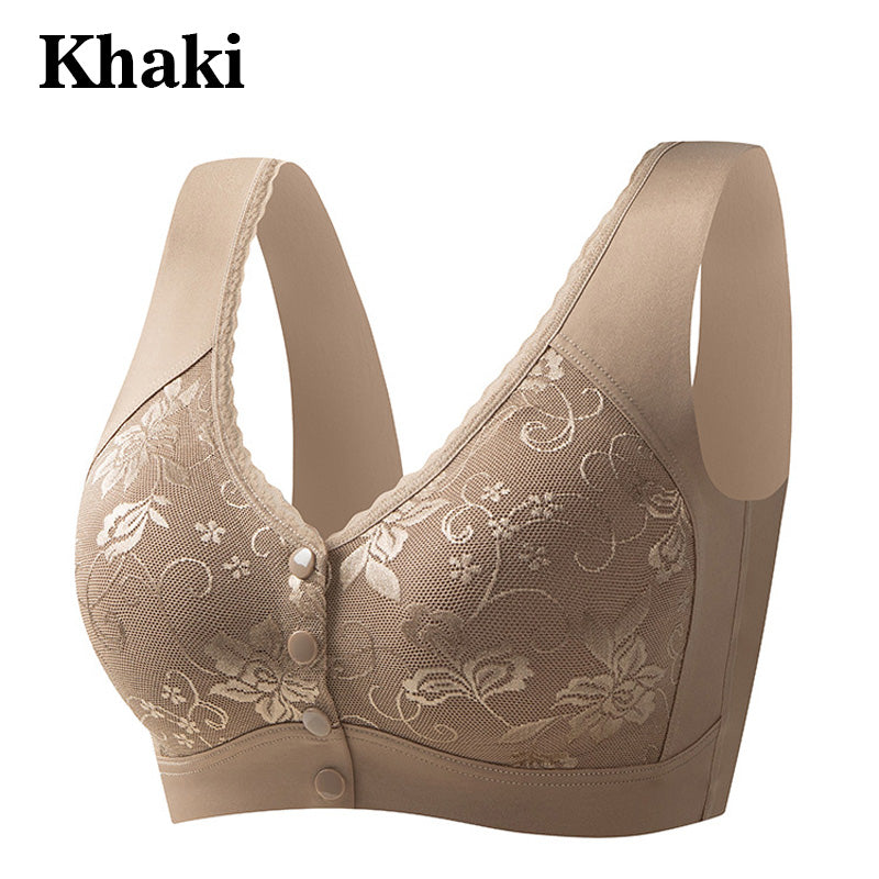 ✨Limited-Time Offer-Women's Comfortable Front-Closure Wire-Free Seamless Bra
