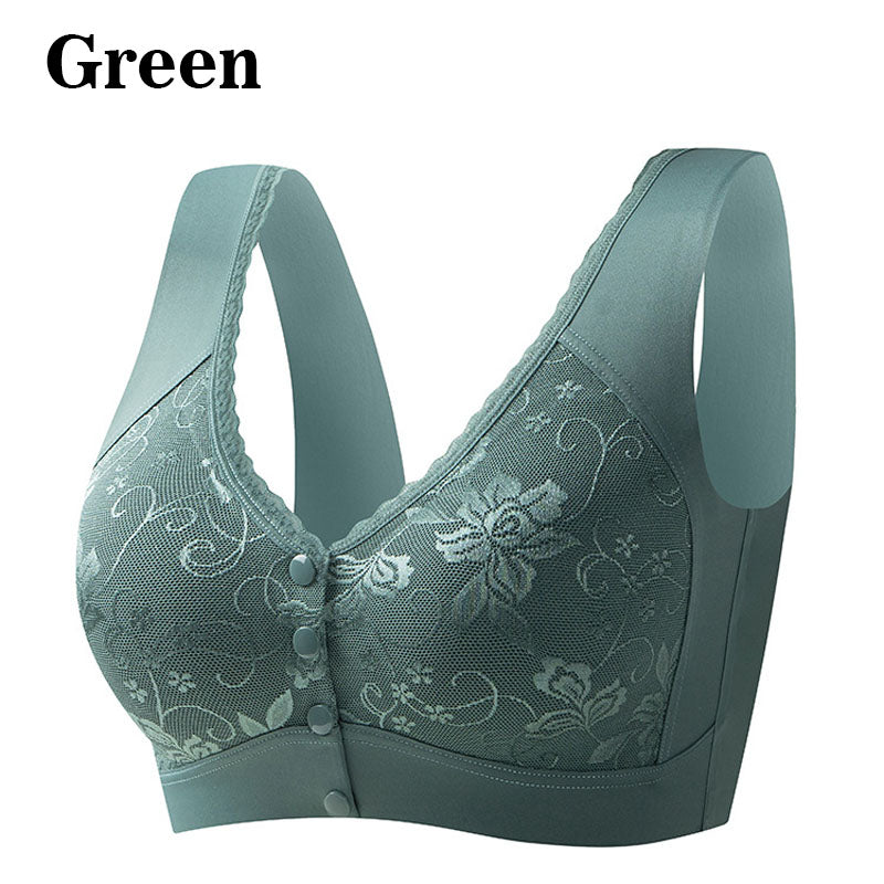 ✨Limited-Time Offer-Women's Comfortable Front-Closure Wire-Free Seamless Bra