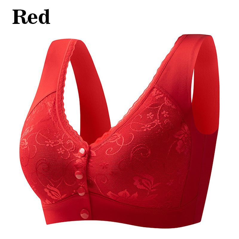 ✨Limited-Time Offer-Women's Comfortable Front-Closure Wire-Free Seamless Bra