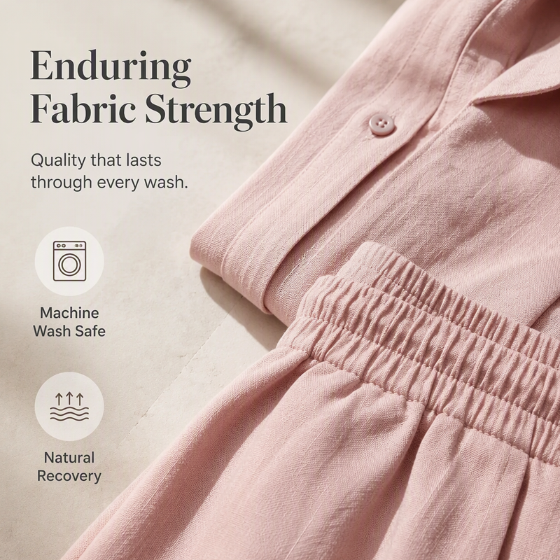⌛Limited-Time Offer-Women's Casual Shirt & Flowy Wide-Leg Pants Set