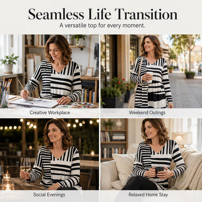 🍁New Fall Collection-Women's Loose Digital Print Round Neck T-Shirt Short Sleeve Casual Top