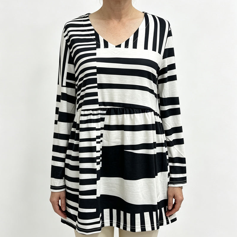 🍁New Fall Collection-Women's Loose Digital Print Round Neck T-Shirt Short Sleeve Casual Top
