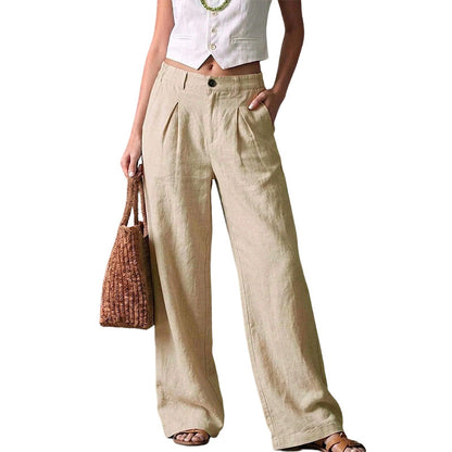 ⌛Limited-Time Offer-Women's Summer Breathable Wide-Leg Pants