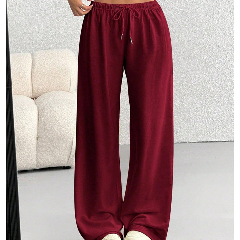 ⌛Limited-Time Offer-Women's Casual Wide-Leg Sweatpants with Drawstring