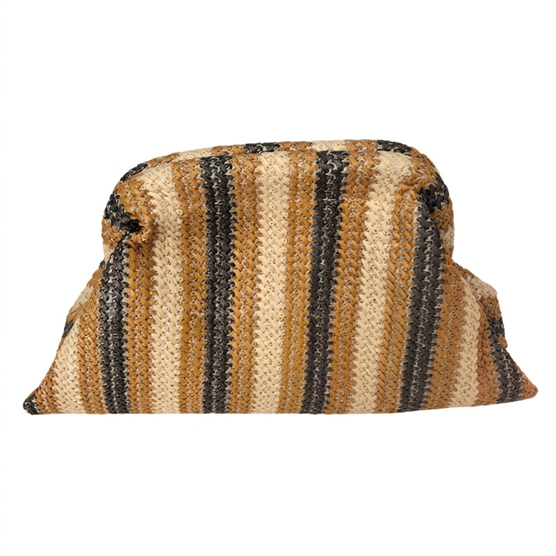 ⌛Limited-Time Offer-Women's Woven Stripe Clutch Bag