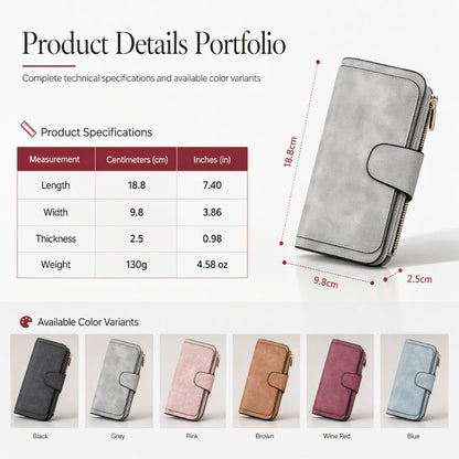 👖 LIMITED-TIME 50% OFF! ✨ Large Capacity Wallet Clutch