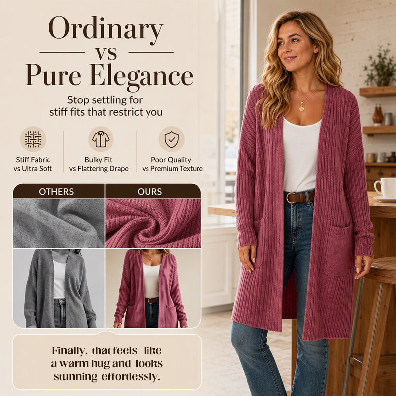 ✨Get Your New Fall Fashion-Women's Ribbed Knit Cardigan