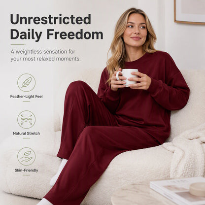 🍁New Fall Collection-Women's Two-Piece Long Sleeve Casual Sweatsuit Set