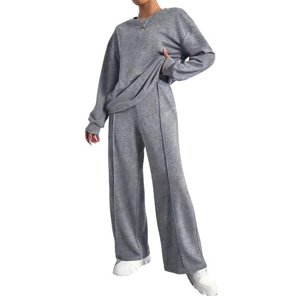 🍁New Fall Collection-Women's Two-Piece Long Sleeve Casual Sweatsuit Set